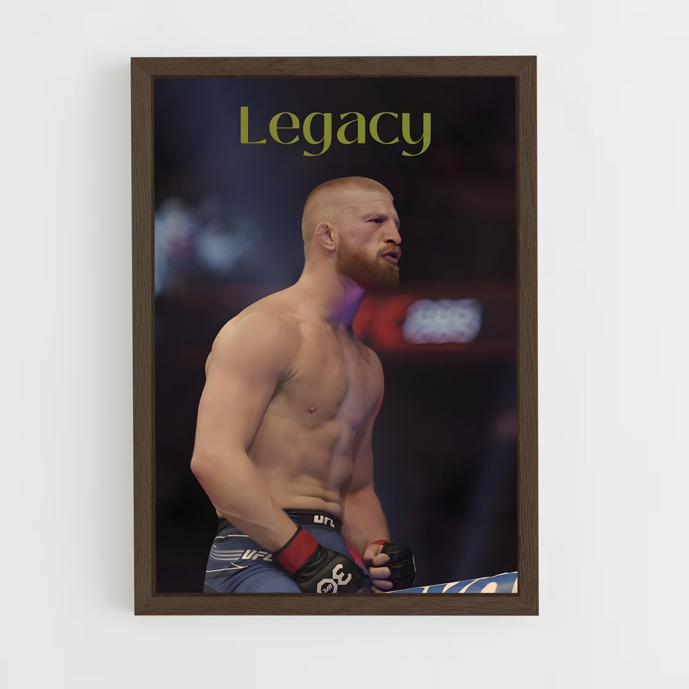 Poster Barbe et Rébellion – affiche MMA (vue 5)